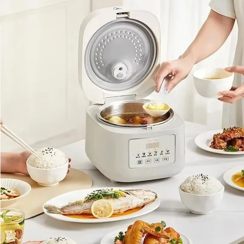 قدر طهي الأرز الصحي من ميديا س - مراجعة Rice Cooker وسعره