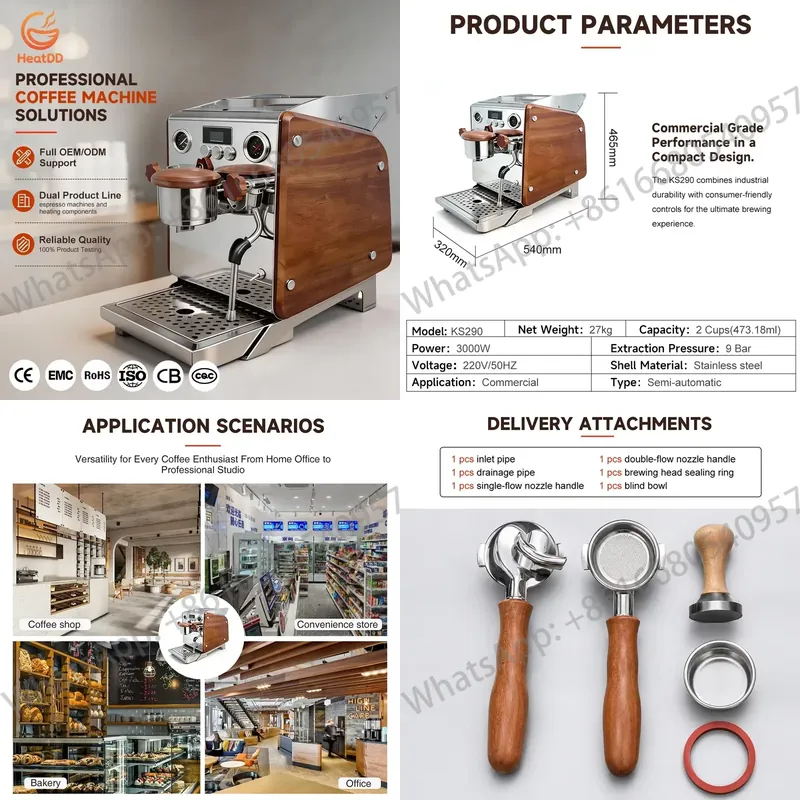 ماكينة قهوة إسبريسو كهربائية ش - مراجعة Coffee Maker وسعره