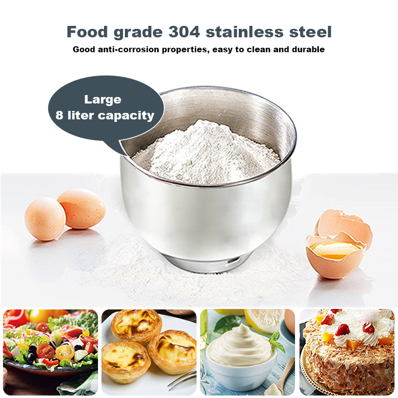 خلاط منزلي عالي القدرة 1800 وا - مراجعة Stand Mixer وسعره