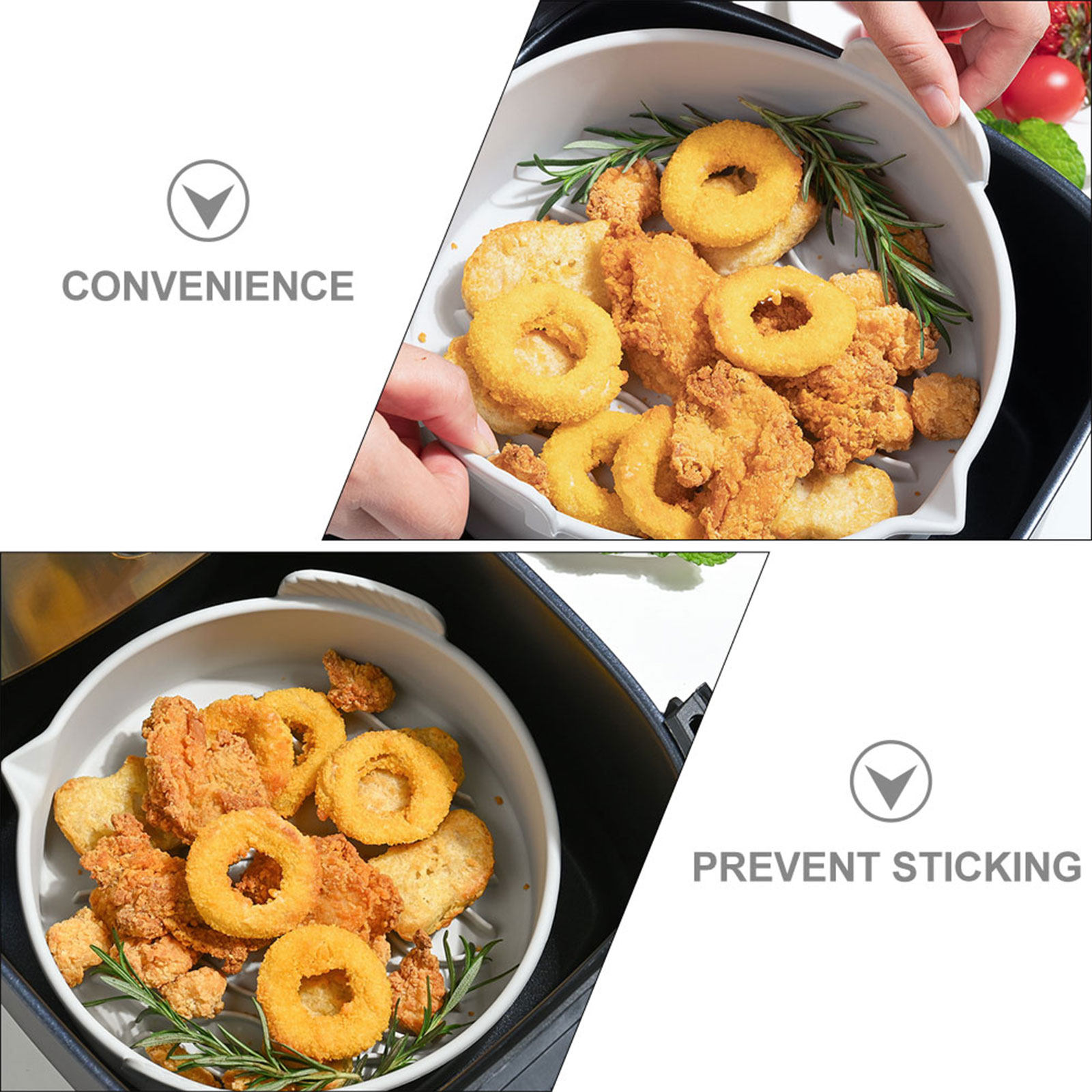 بطانة سيليكون منزلية لقلاية ال - مراجعة Air Fryer وسعره