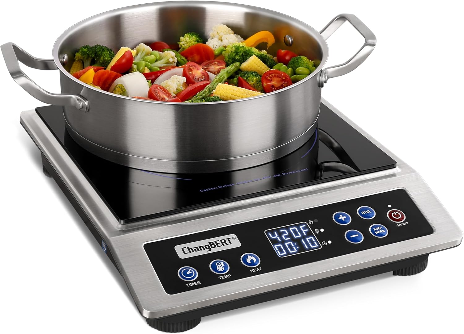 موقد حثي كهرومغناطيسي محمول، ن - مراجعة Induction Cooktop Portable وسعره