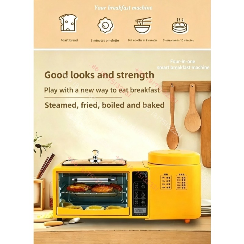 جهاز إفطار متعدد الوظائف 4 في  - مراجعة Toaster وسعره