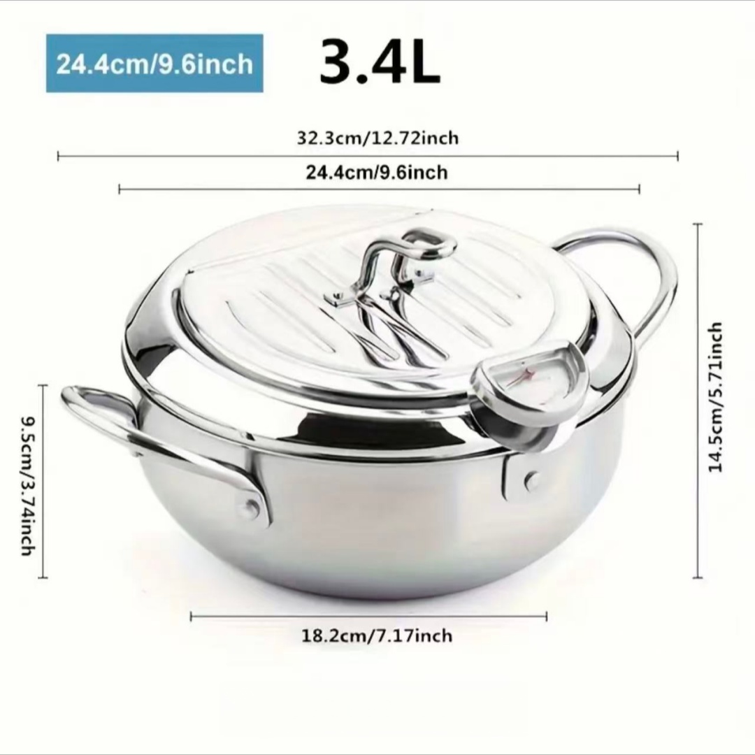 مقلاة من الفولاذ المقاوم للصدأ - مراجعة Induction Cooker وسعره