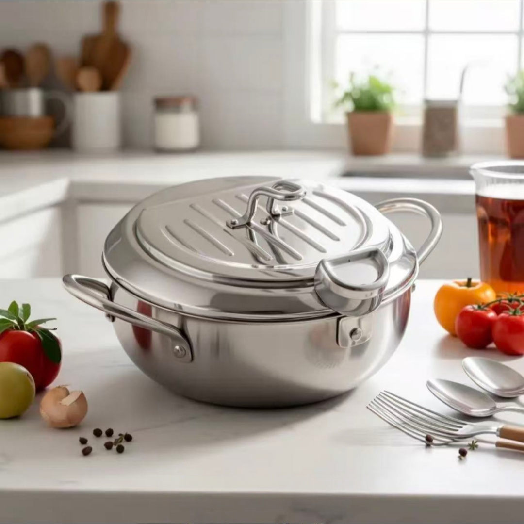 مقلاة من الفولاذ المقاوم للصدأ - مراجعة Induction Cooker وسعره