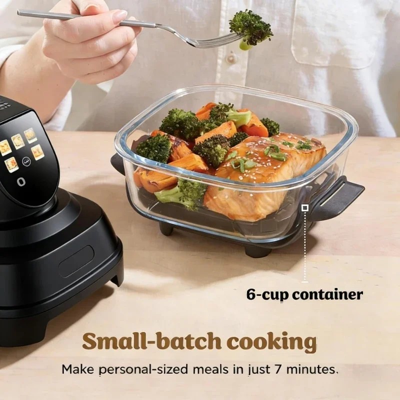 مقلاة هوائية محمولة 6 في 1 مع  - مراجعة Air Fryer وسعره